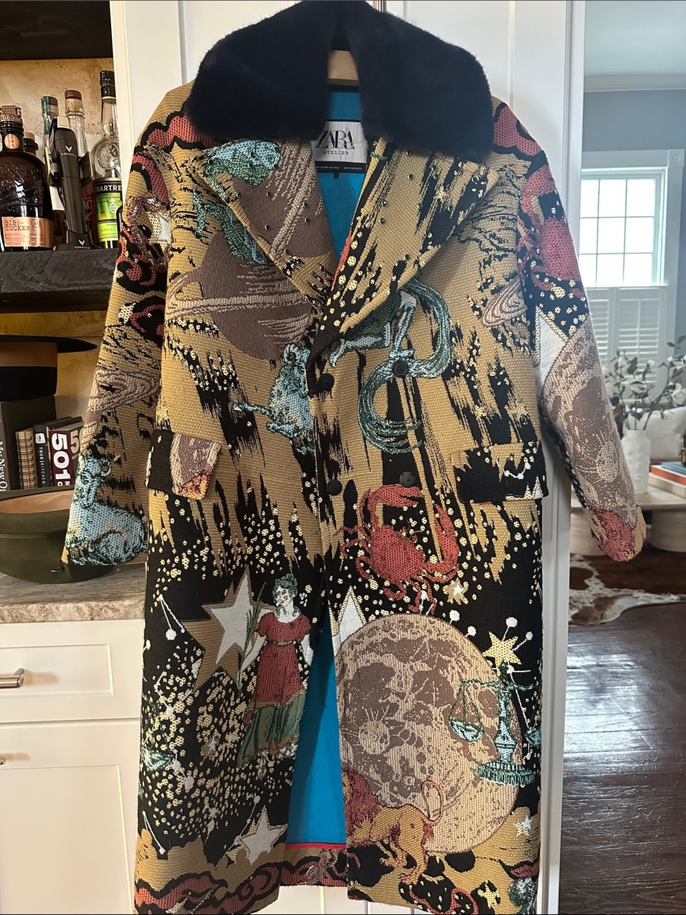 Zara cosmic coat atelier . Limited edition - Picture 3 of 4